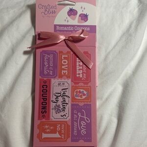 Lily & Faye valentines romantic coupons book